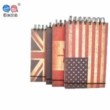 2016 New Type Banner Cover Design 42k Spiral Hard Cover Noetbook (BX0102)